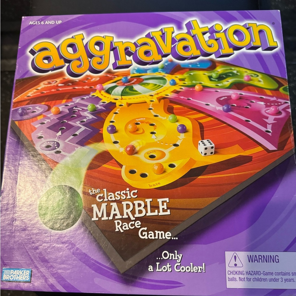 Aggravation Classic Marble Race Game